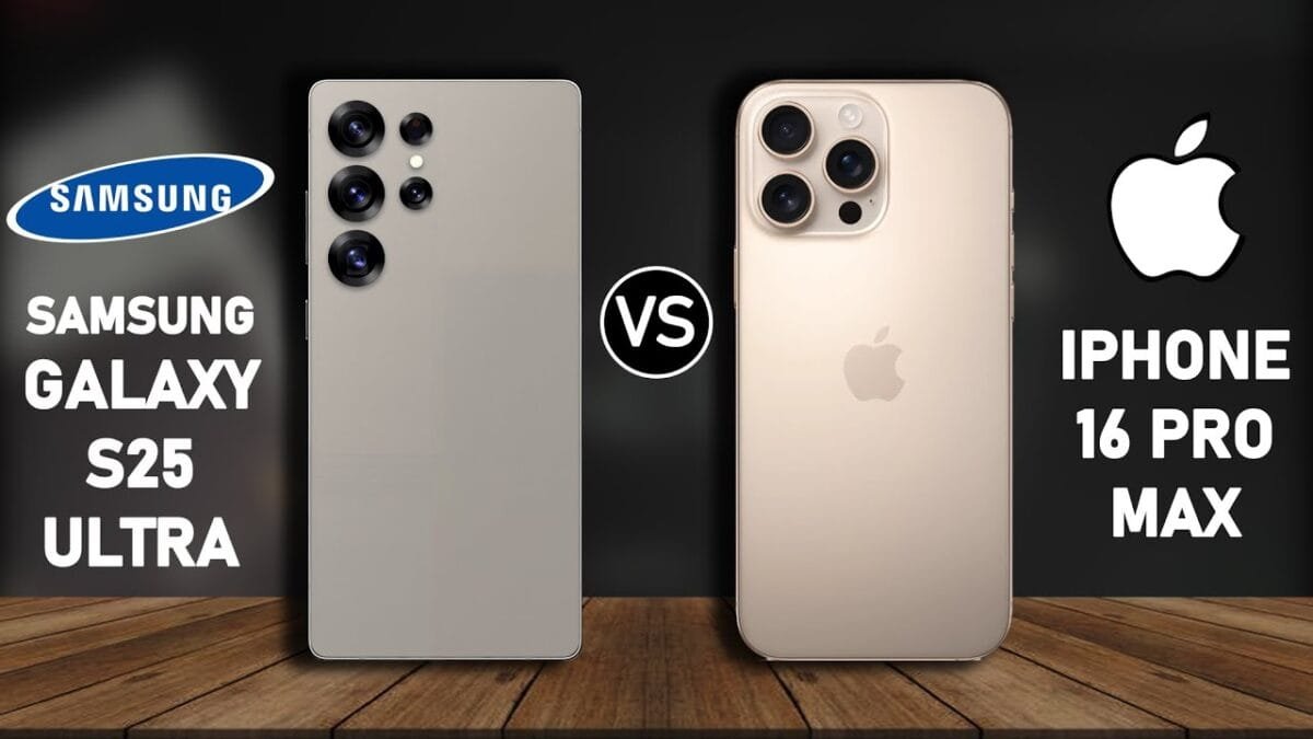 IPhone 16 Pro Max Vs Galaxy S25 Ultra Performance Avanc e Et IA