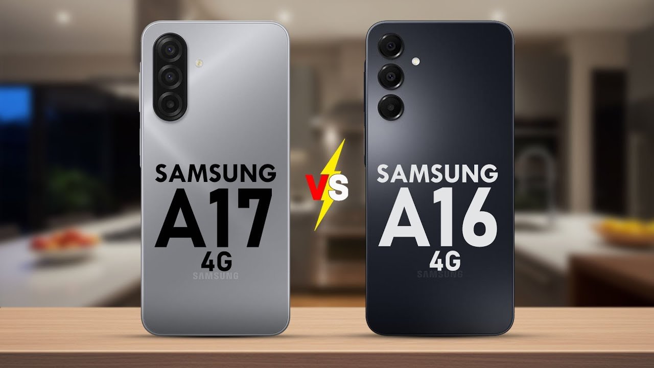 Samsung Galaxy A17 4G vs A16 4G : lequel choisir en 2025 ?
