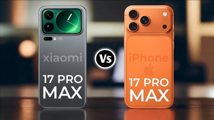 Xiaomi 17 Pro Max vs iPhone 17 Pro Max : quel est le meilleur flagship en 2025 ?